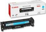 Cyan lasertoner 718C til Canon 2661B002